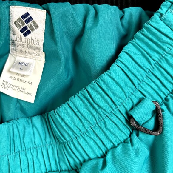 Columbia Snow Ski‎ Outdoor Pants Men's Sportswear 100% Nylon Size Large VTG - Picture 6 of 12